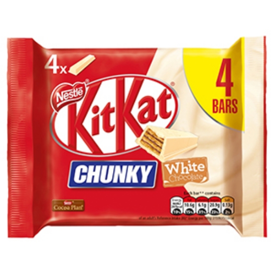 Picture of KitKat Chunky White  MULTIPACK 40g 4pk x32